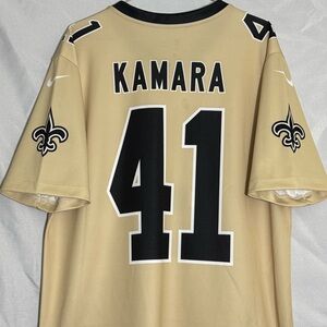 Nike Alvin Kamara New Orleans Saints #41 Gold Alternate Legend Jersey Men’s L